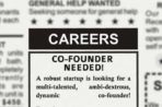 Startup Hiring – Co-Founder Needed!