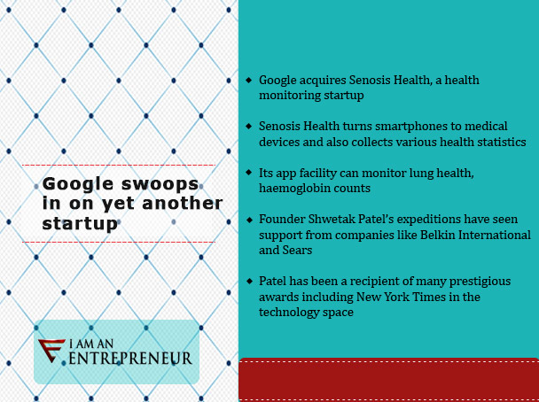 Google swoops in on yet another startup