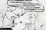 The payment is always due!